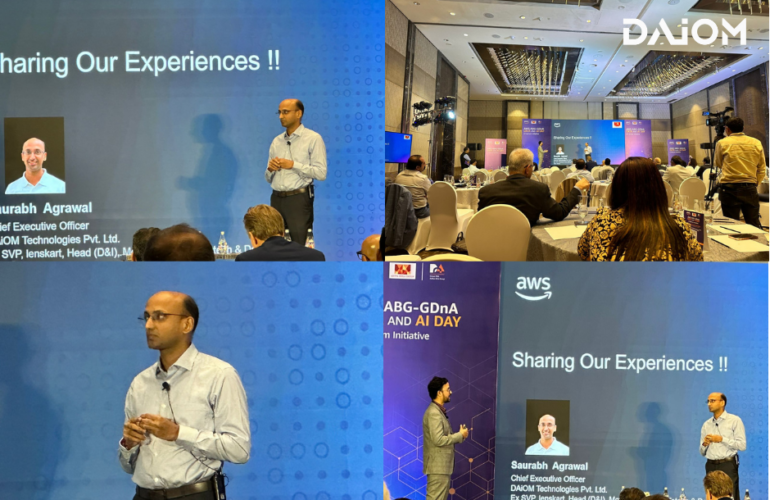 Insights on AI, analytics, and building data-driven enterprises shared at ABG - GDNA Day, a key event by Aditya Birla Group and AWS.