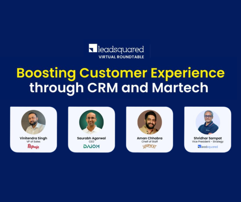 Boosting Customer Experience through CRM and MarTech - Webinar Summary