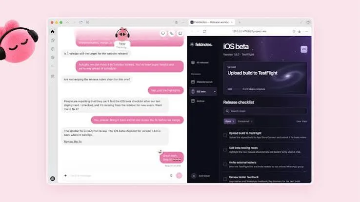 OpenAI Dots in ChatGPT, an always-on AI agent working on a task in the background