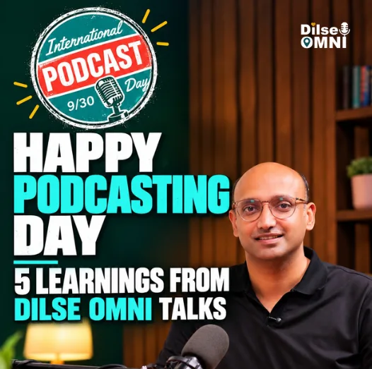 Happy International Podcast Day — 5 Lessons I Didn't Expect to Learn saurabh agrawal