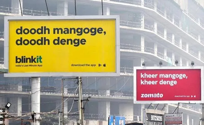 The Secret Sauce Behind Zomato's Creative, Long-Lasting Marketing daiom zomato billboards