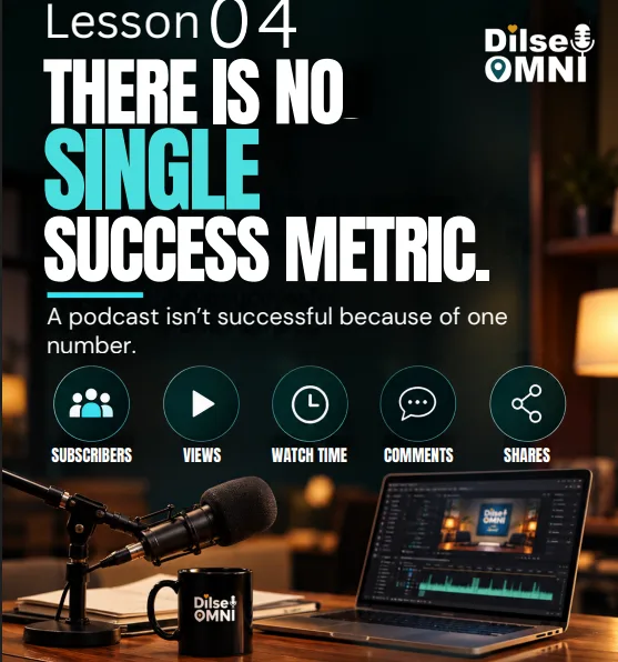 Happy International Podcast Day — 5 Lessons I Didn't Expect to Learn saurabh dilse omni podcast success metrics