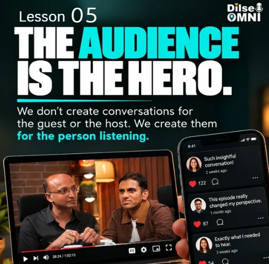 Happy International Podcast Day — 5 Lessons I Didn't Expect to Learn saurabh dilse omni podcast audience growth