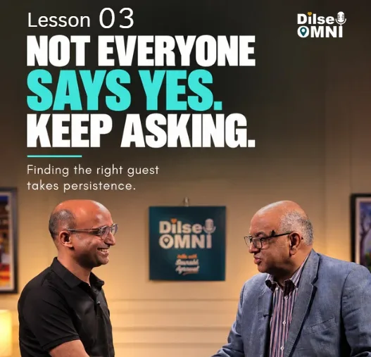 Happy International Podcast Day — 5 Lessons I Didn't Expect to Learn saurabh dilse omni sanjeev bikhchandani